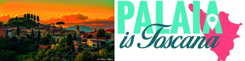 PALAIA IS TOSCANA: NUOVO MEGA BANNER PER RACCONTARE LA VALDERA